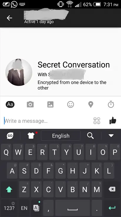 Facebook Messenger Encryption