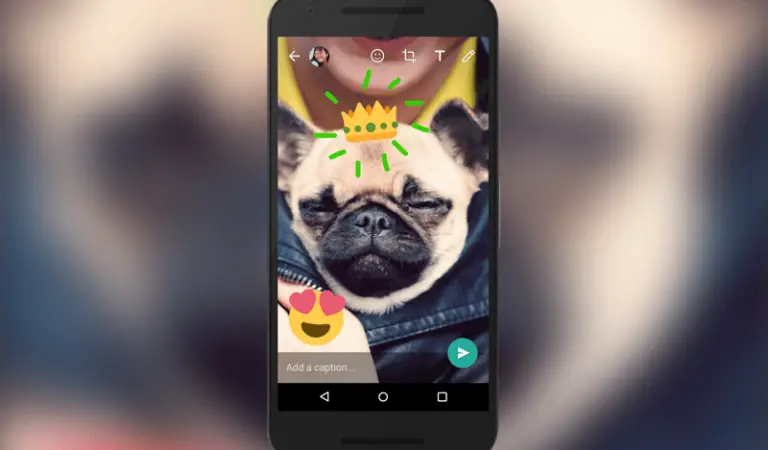 WhatsApp now let you write, draw, and add emojis on images