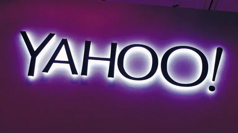 Yahoo! Purple Sign