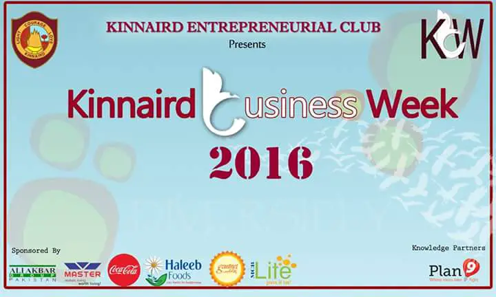 KBW: Kinnaird business week 2016!