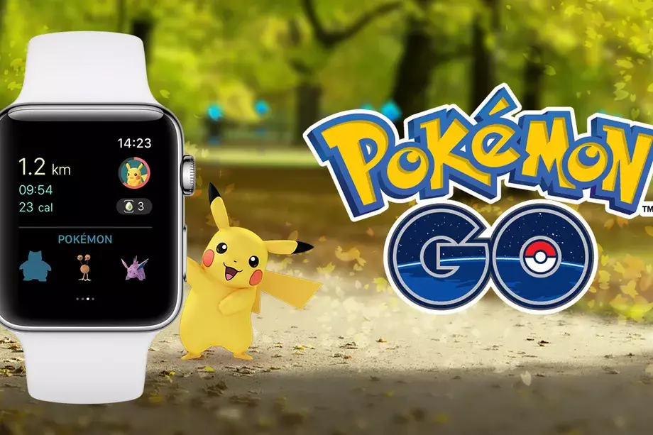 Arrival of Pokémon Go on Apple watch
