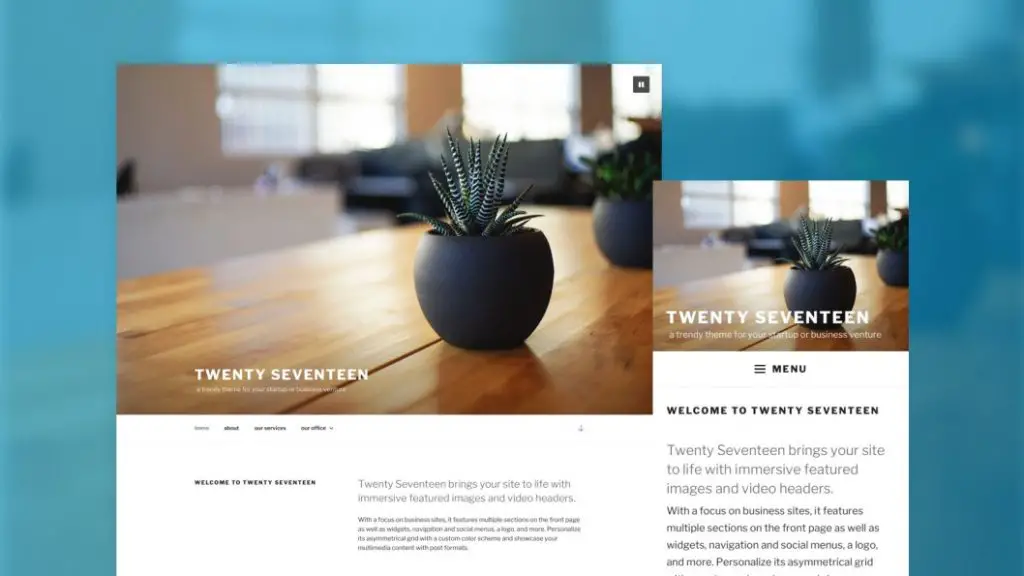 WordPress Twenty Seventeen Theme