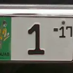 number-1-car-plate